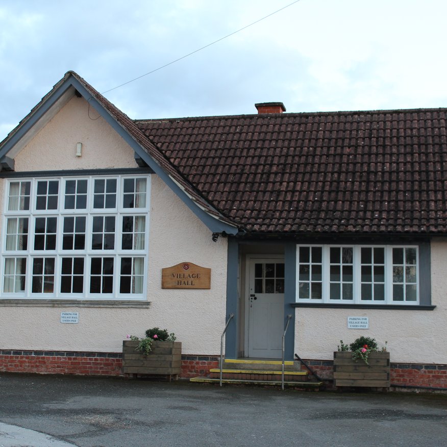 Exterior village hall